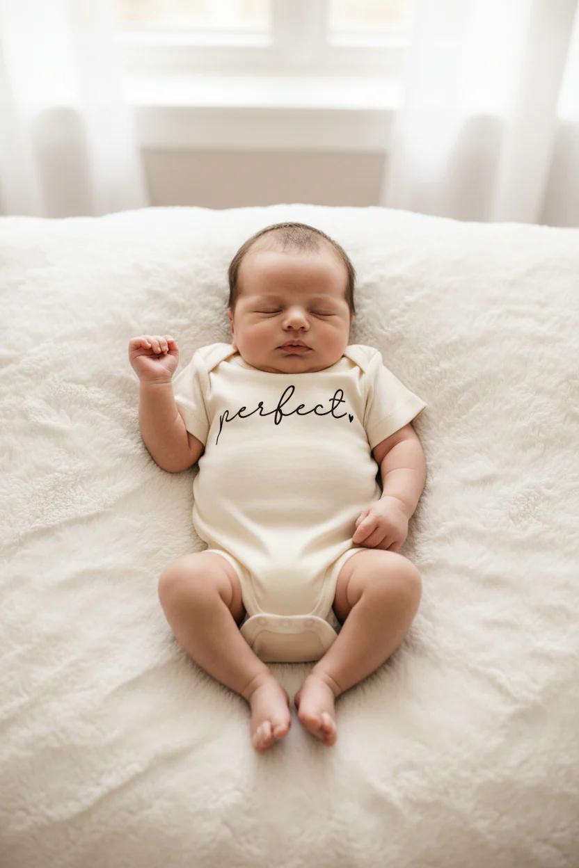 Perfect Graphic Bodysuit | Natural
