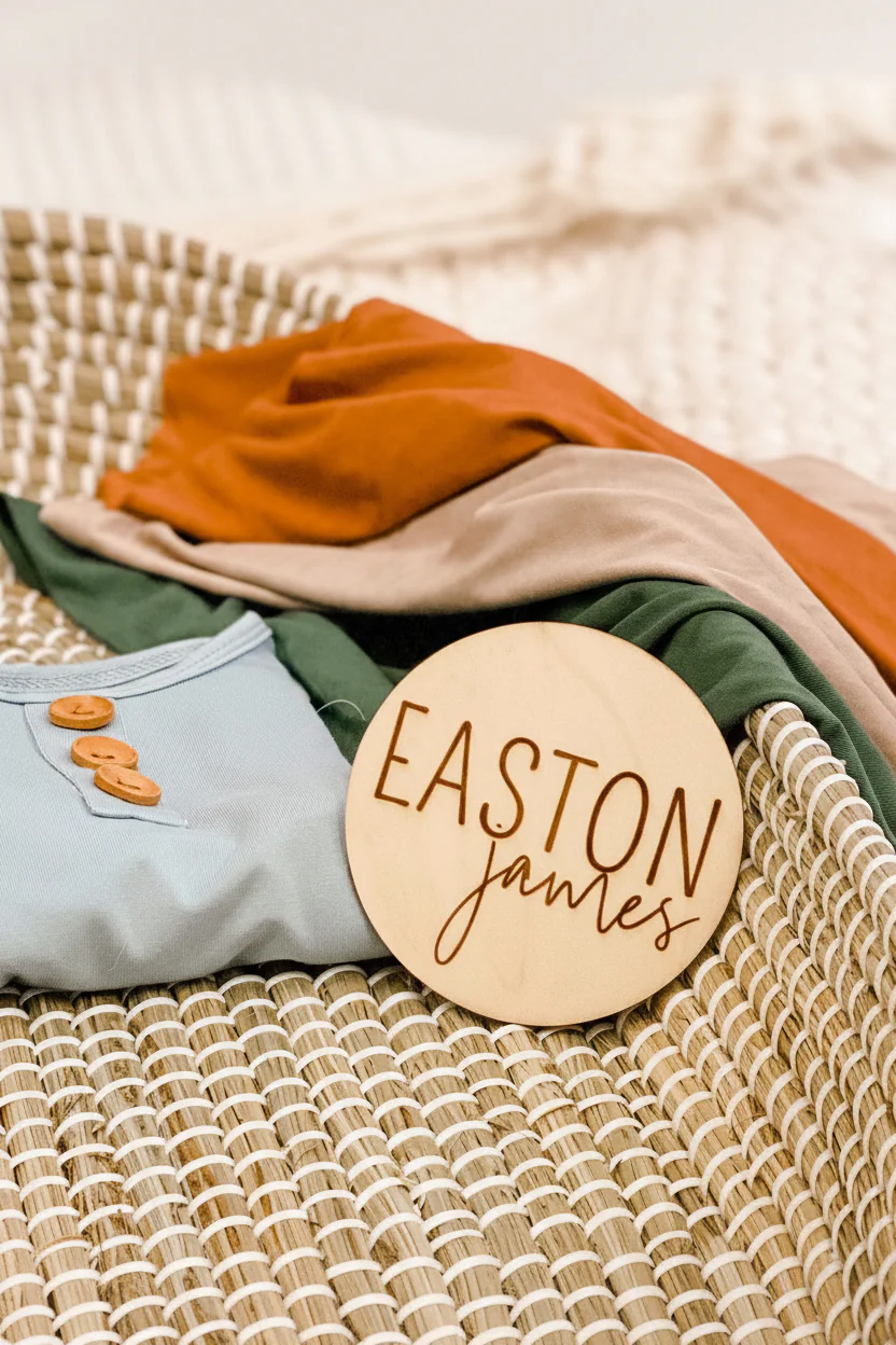 Personalized Wood Announcement | Block - Image 6
