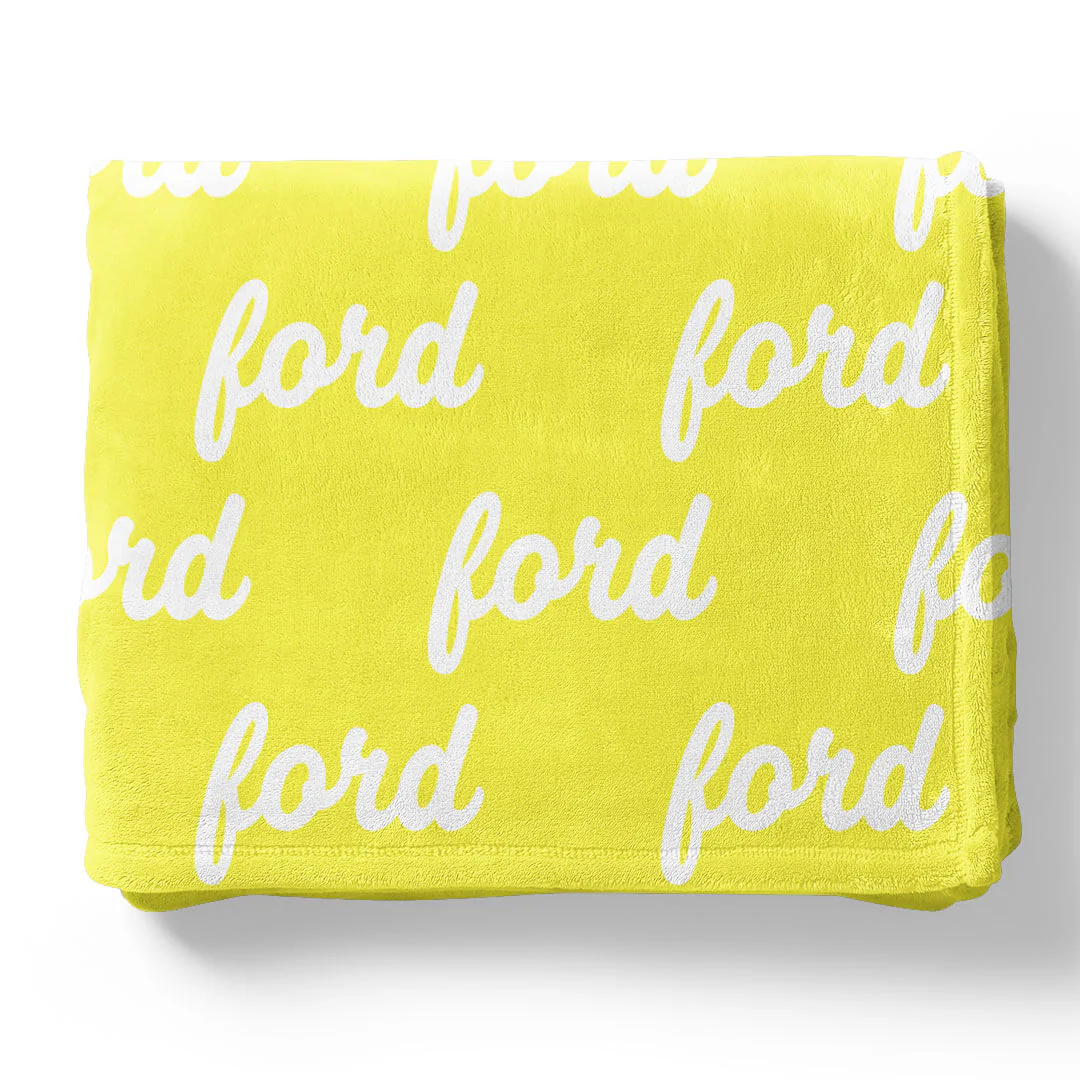 Personalized Color Blanket | Neon Lights - Image 13