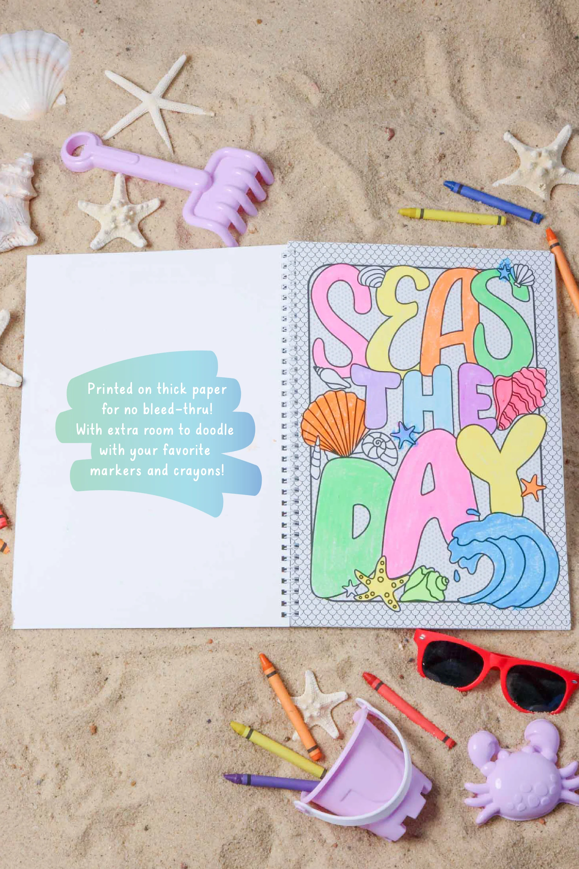 Personalized Coloring Book | Beach Bash - Image 5