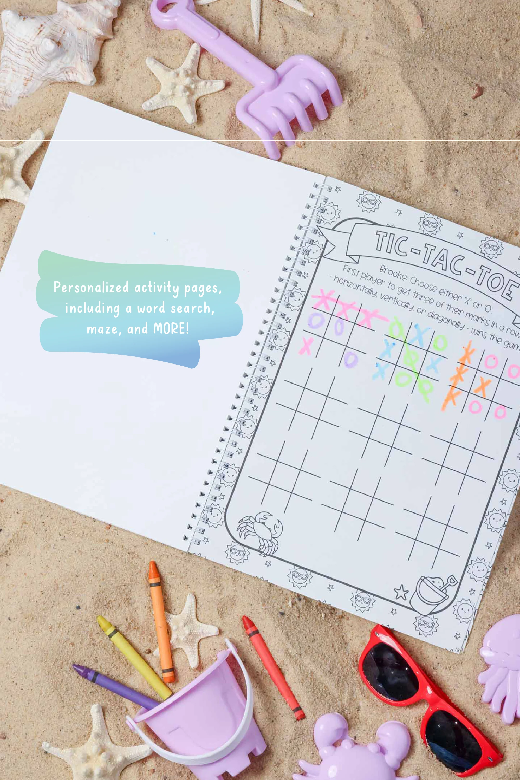 Personalized Coloring Book | Beach Bash - Image 7