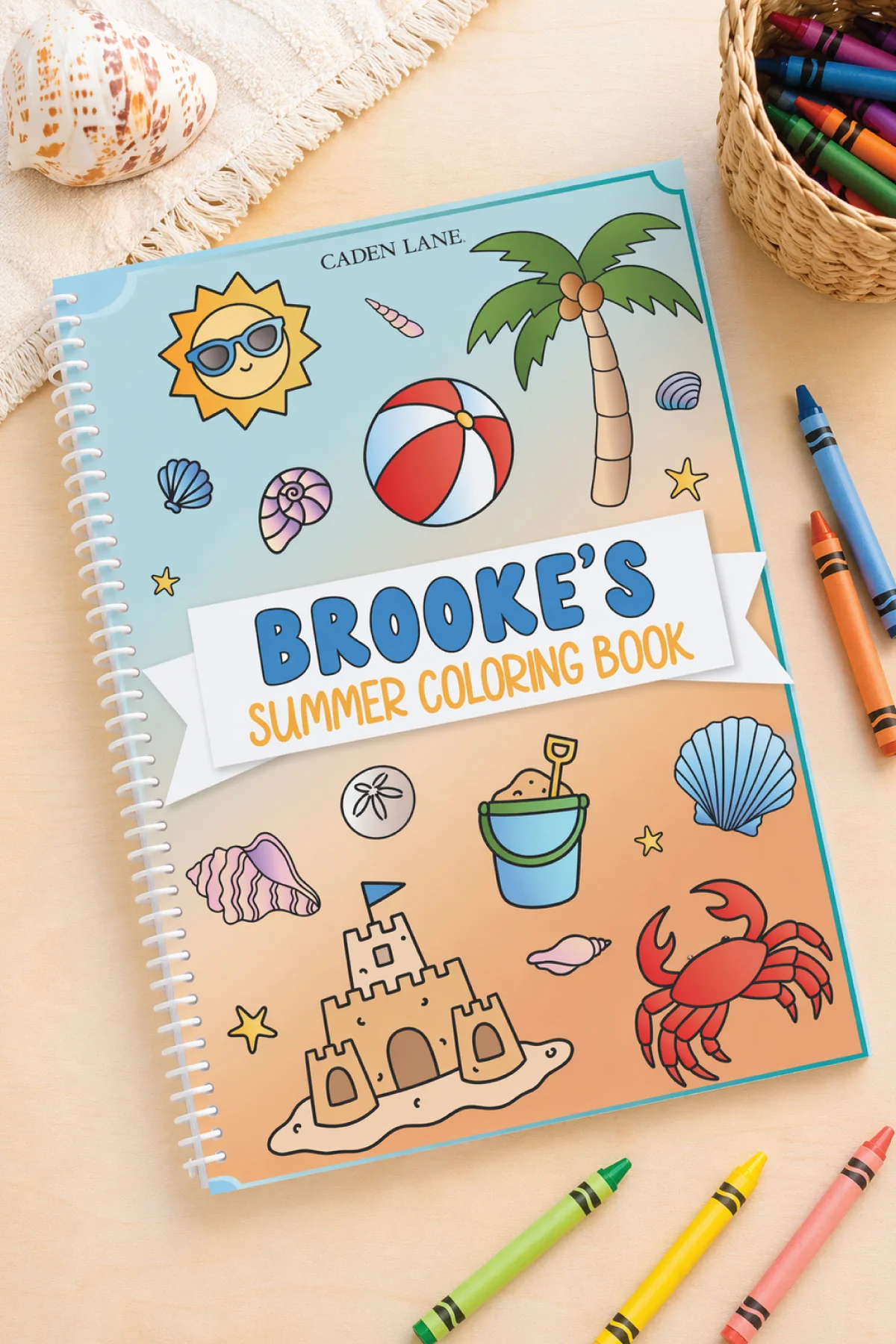 Personalized Coloring Book | Beach Bash - Image 8