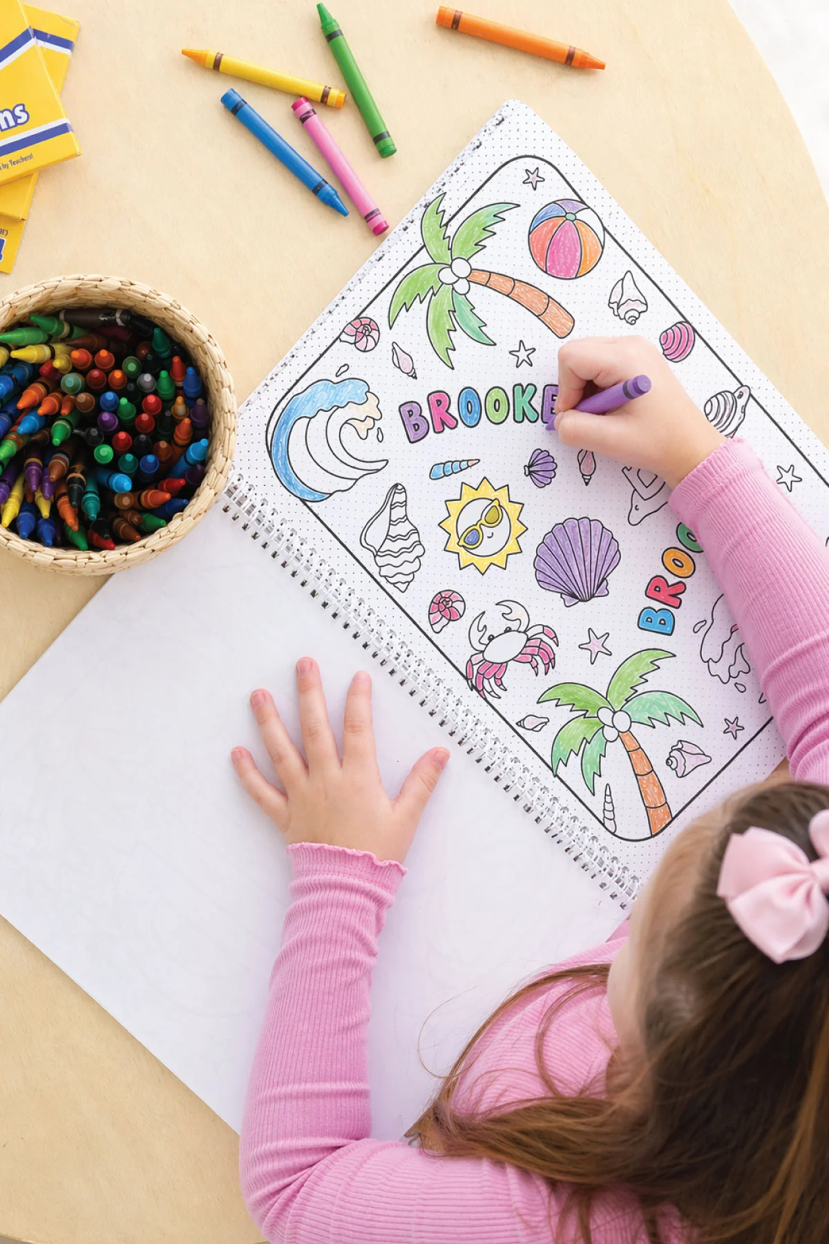 Personalized Coloring Book | Beach Bash - Image 9