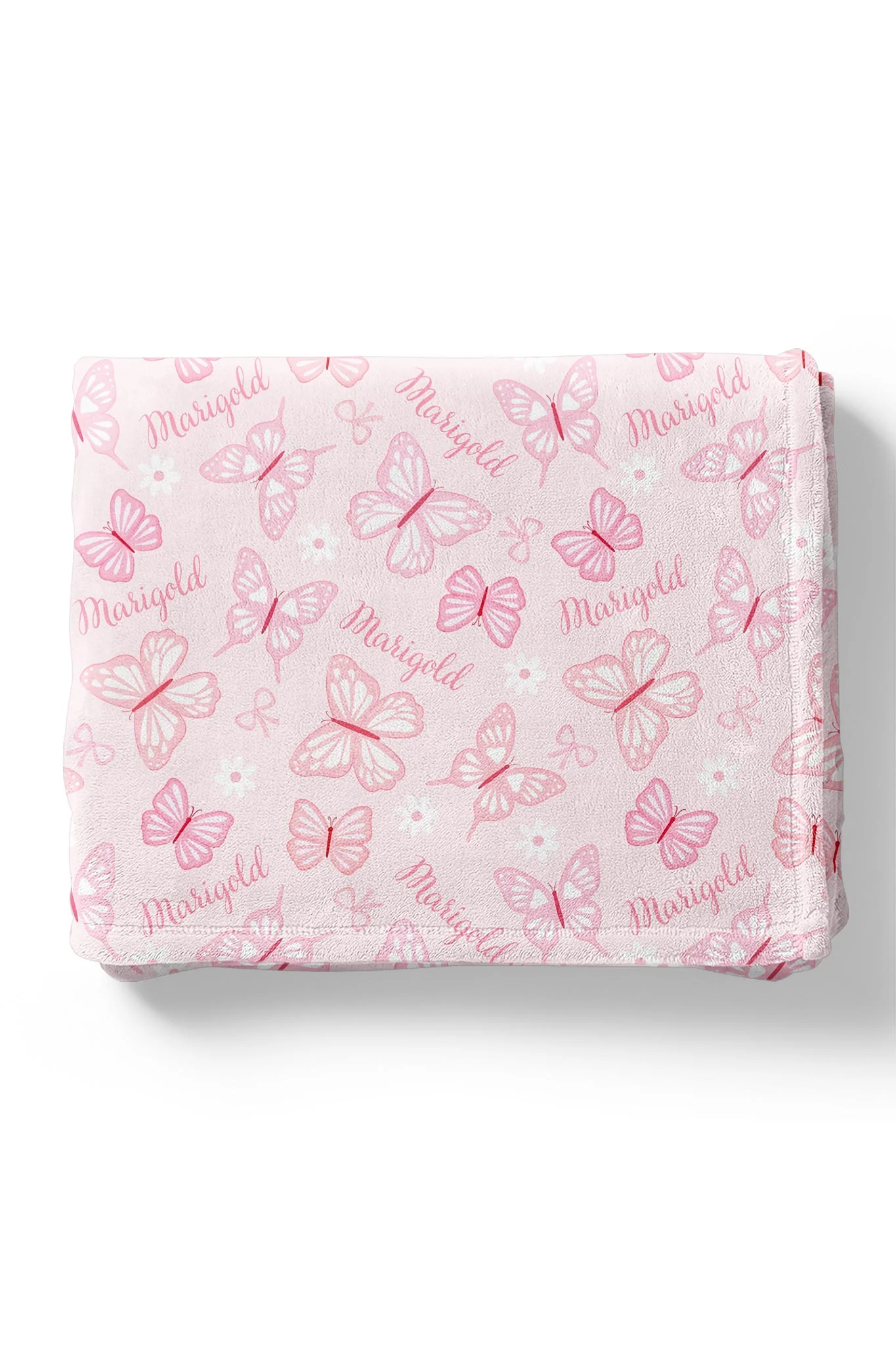 Personalized Kids Blanket | Blooming Butterflies
