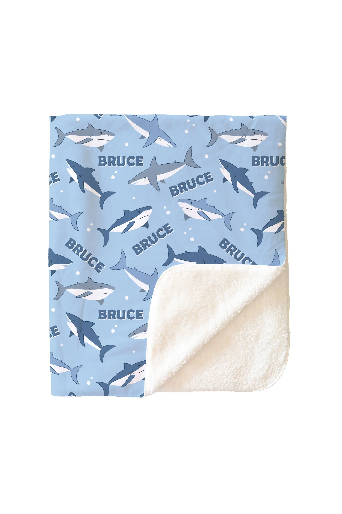 Personalized Kids Blanket | Fin Friends - Image 6