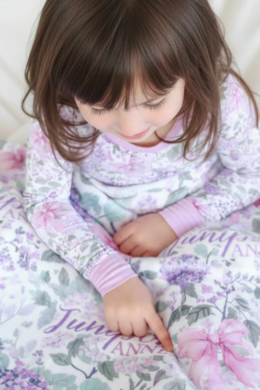 Personalized Kids Blanket | Lavender Lullaby - Image 7