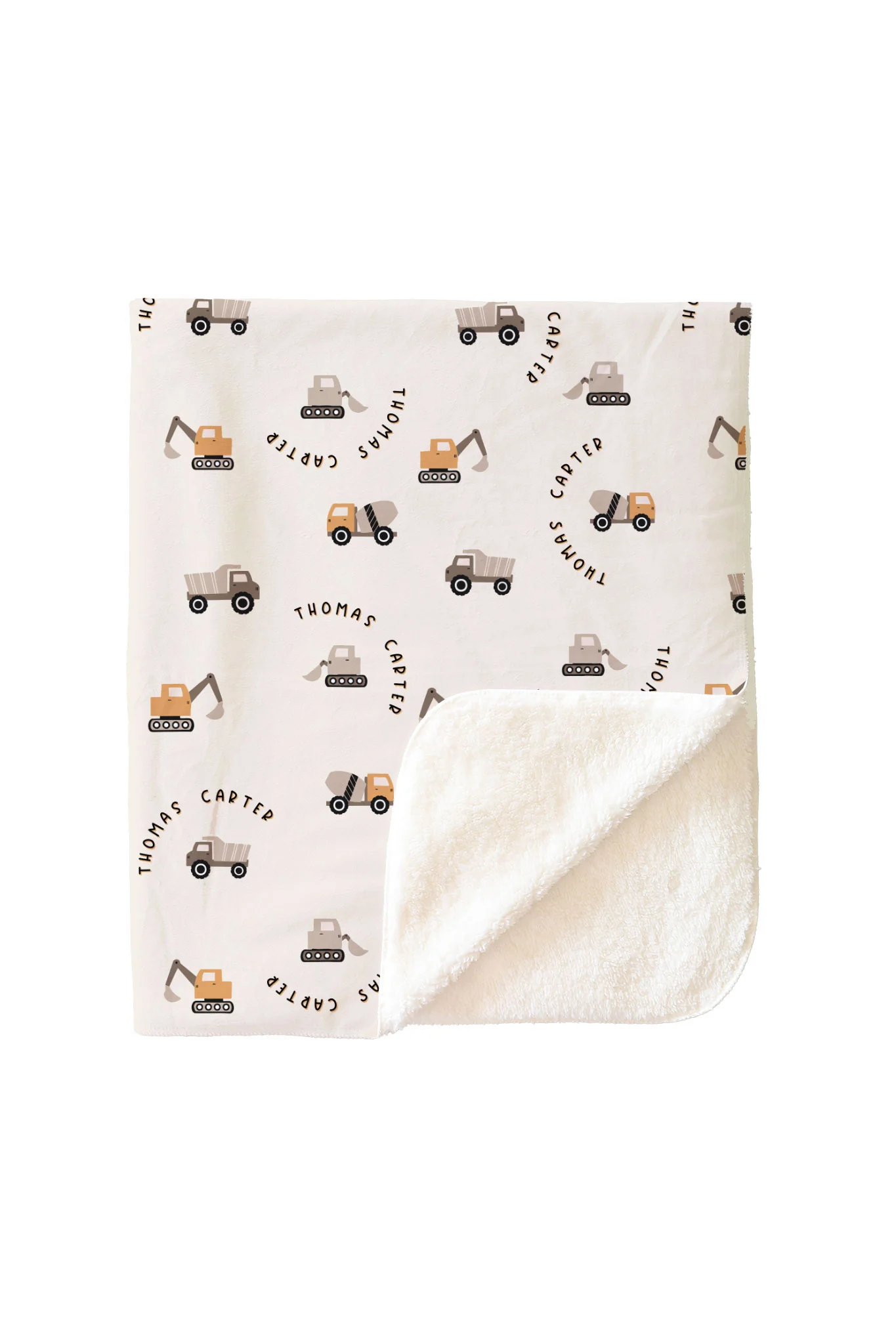 Personalized Kids Blanket | Little Builder - Image 4