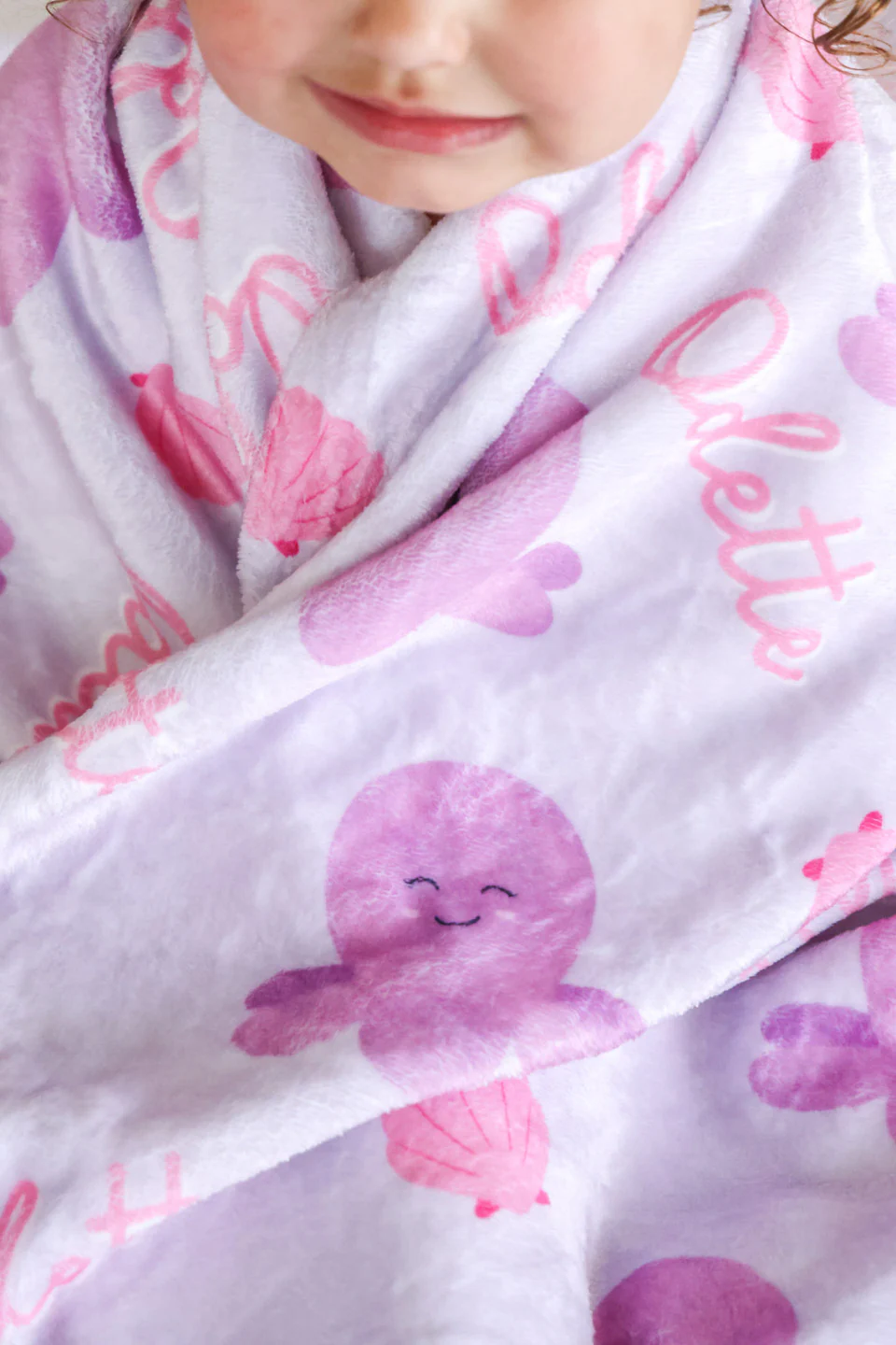 Personalized Kids Blanket | Sea Snuggles - Image 5