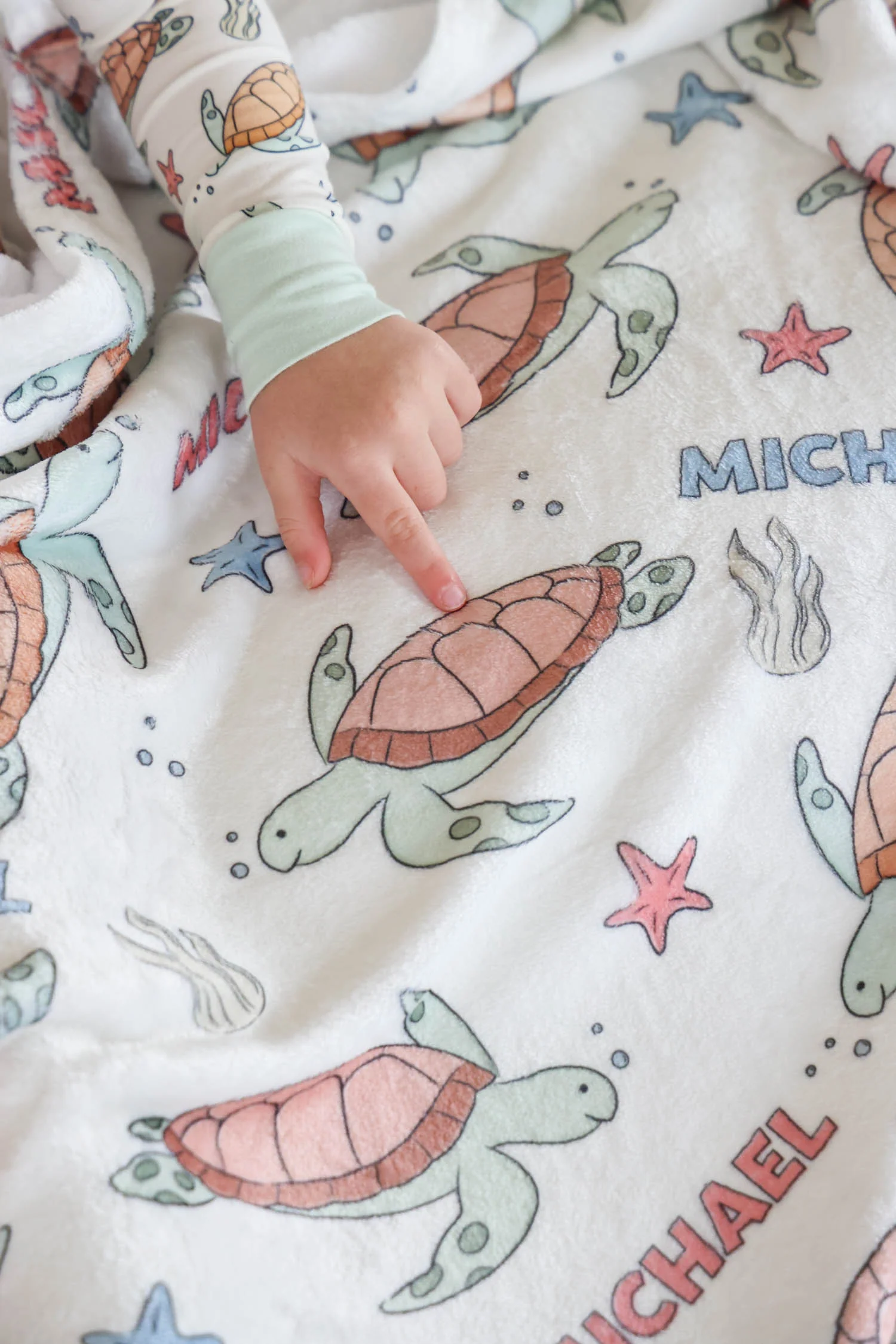 Personalized Kids Blanket | Turtley Rad - Image 6