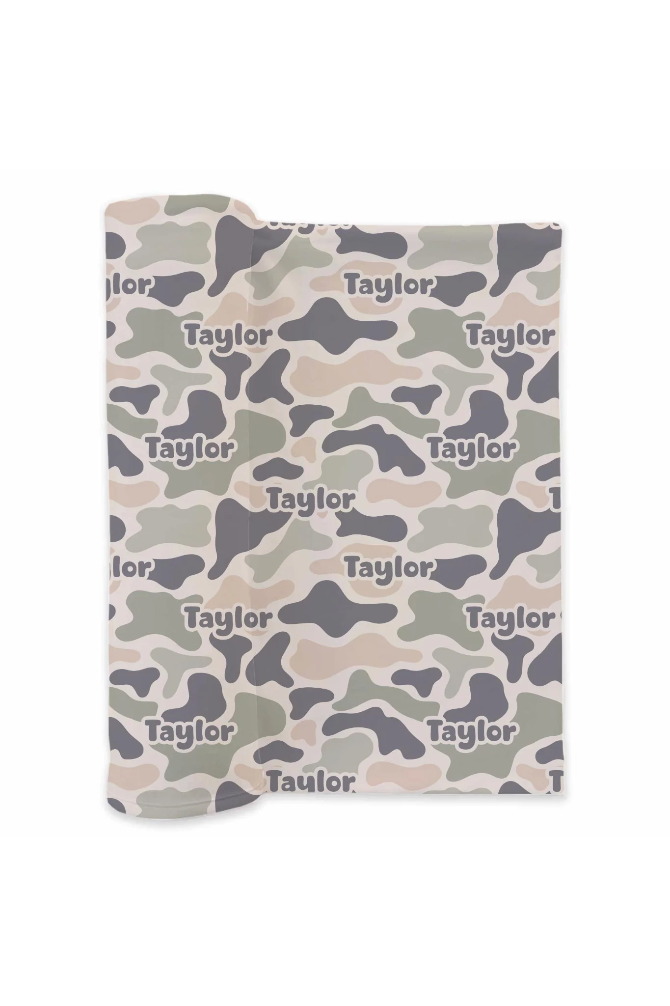 Personalized Swaddle Blanket | Camo Cutie - Image 2