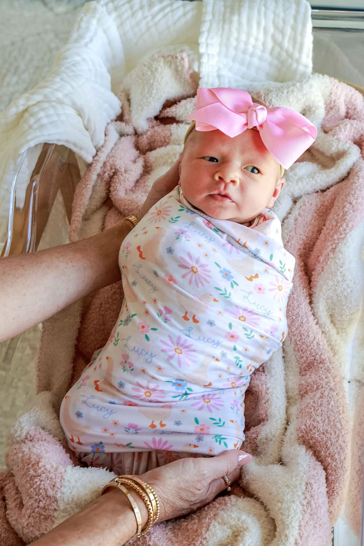 Personalized Swaddle Blanket | Loosey Goose - Image 4