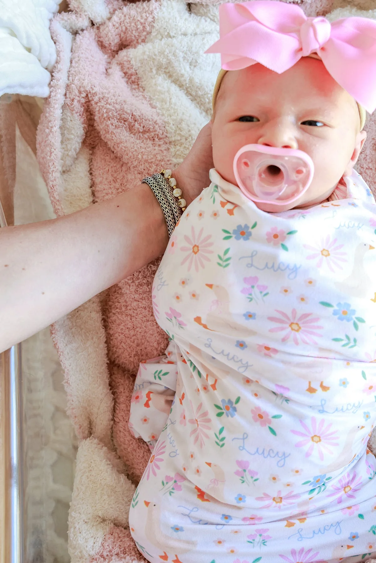 Personalized Swaddle Blanket | Loosey Goose - Image 5