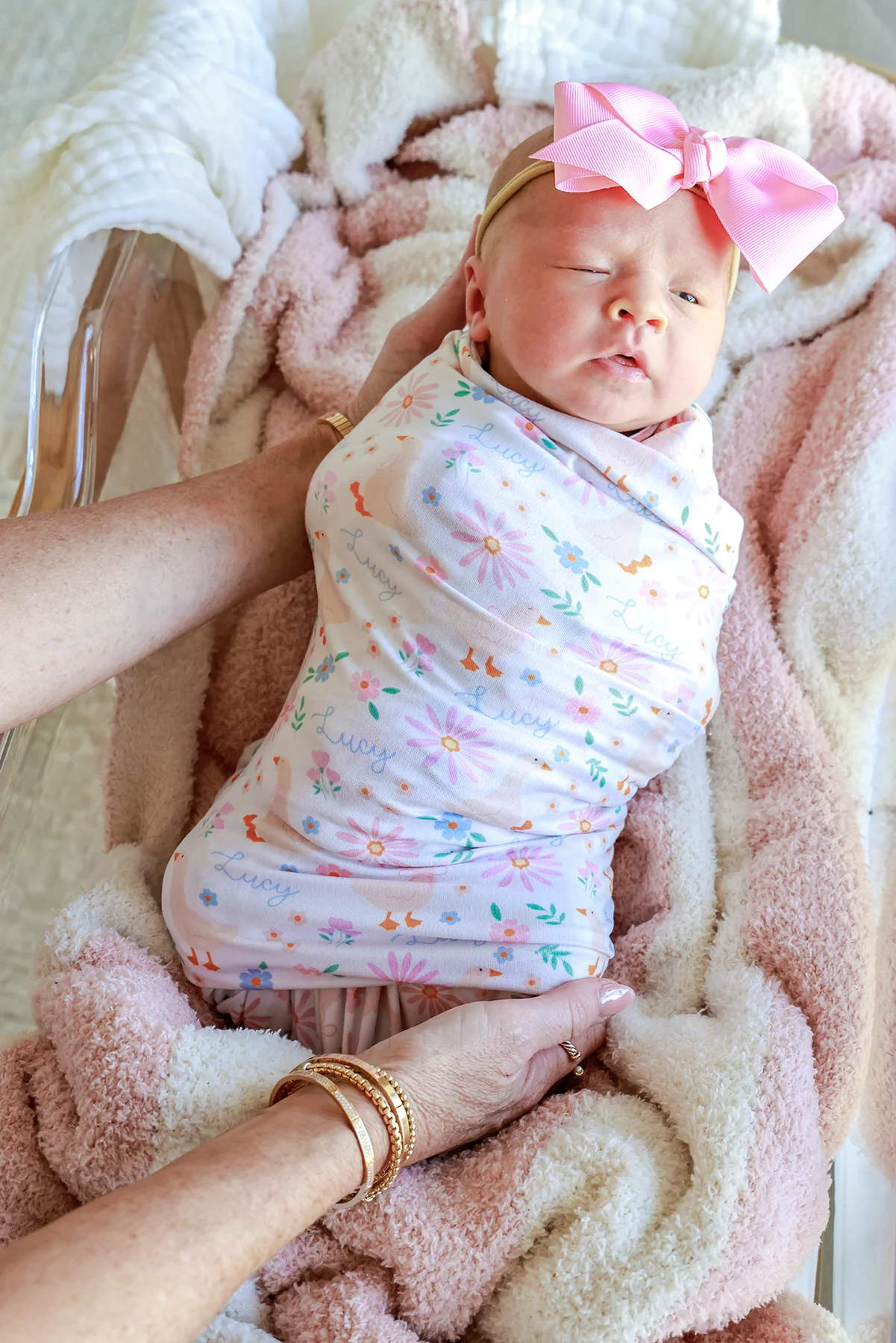 Personalized Swaddle Blanket | Loosey Goose - Image 8