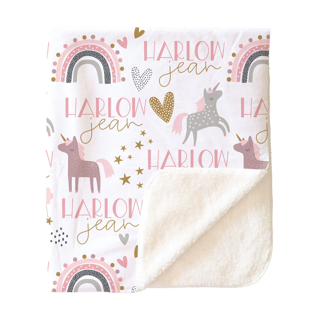 Personalized Themed Blankets for Girls - Image 20
