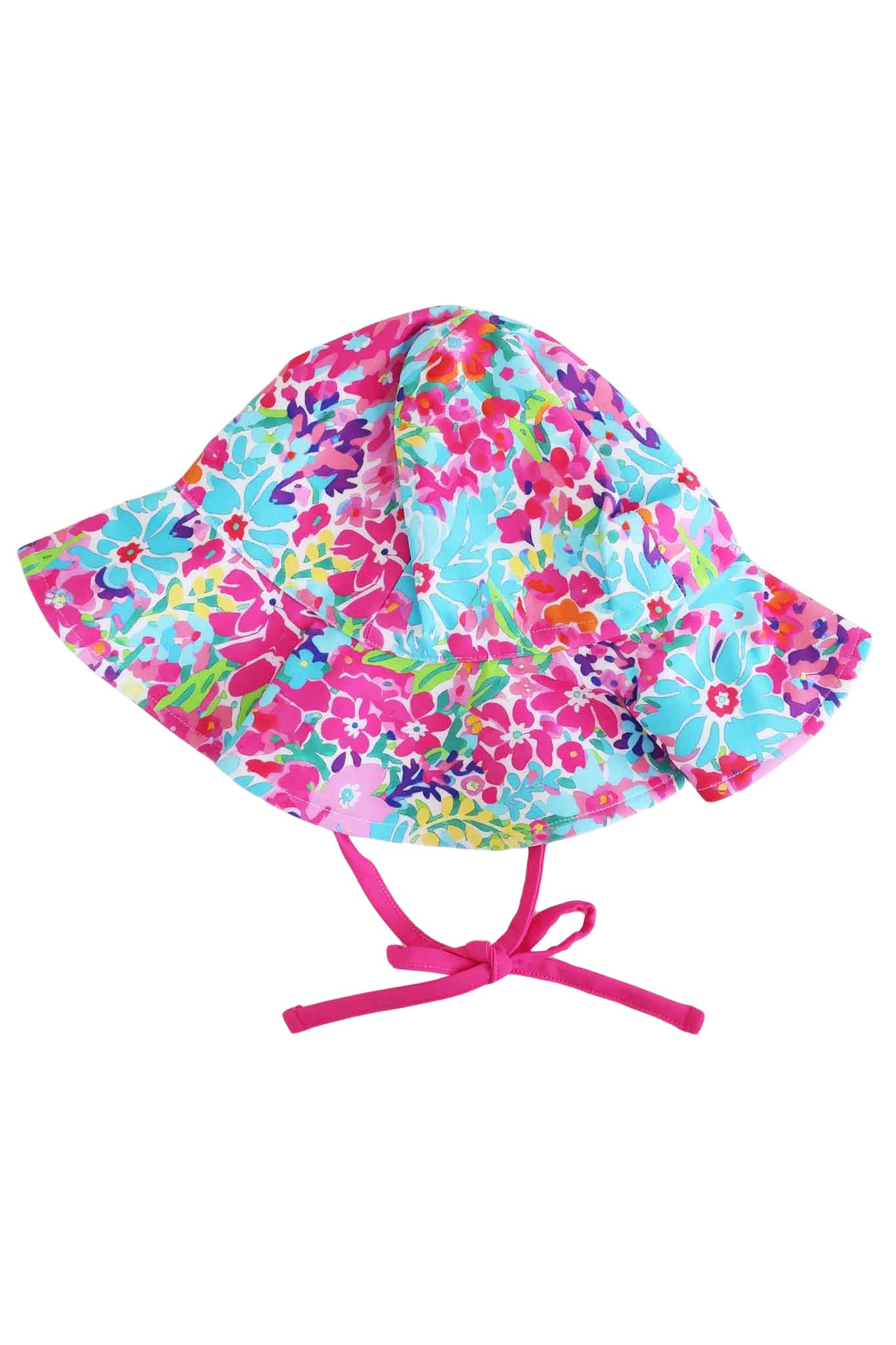 Printed Sun Hat | Petal Splash - Image 2