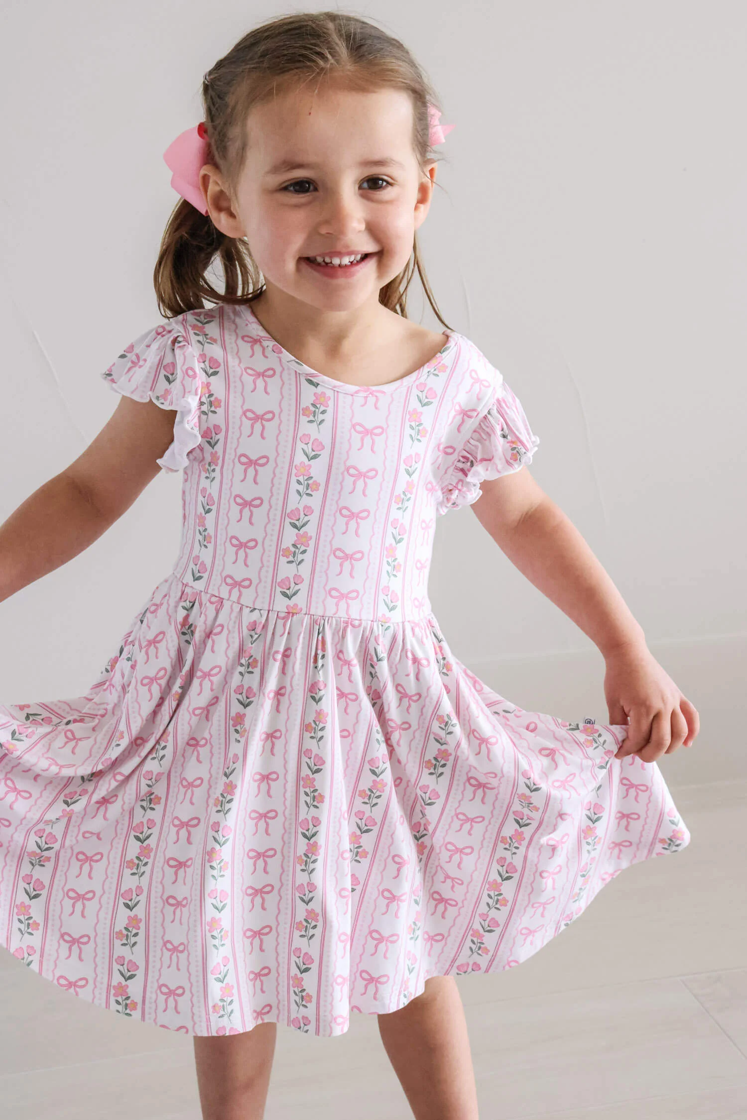 Ruffle Twirl Dress | Coquette Garden - Image 3