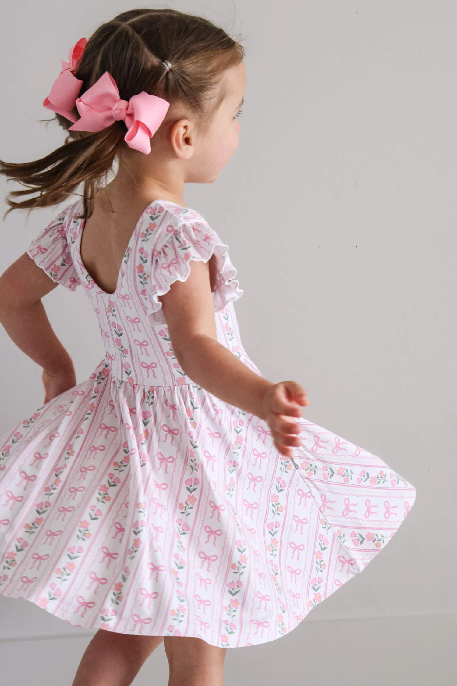 Ruffle Twirl Dress | Coquette Garden - Image 4