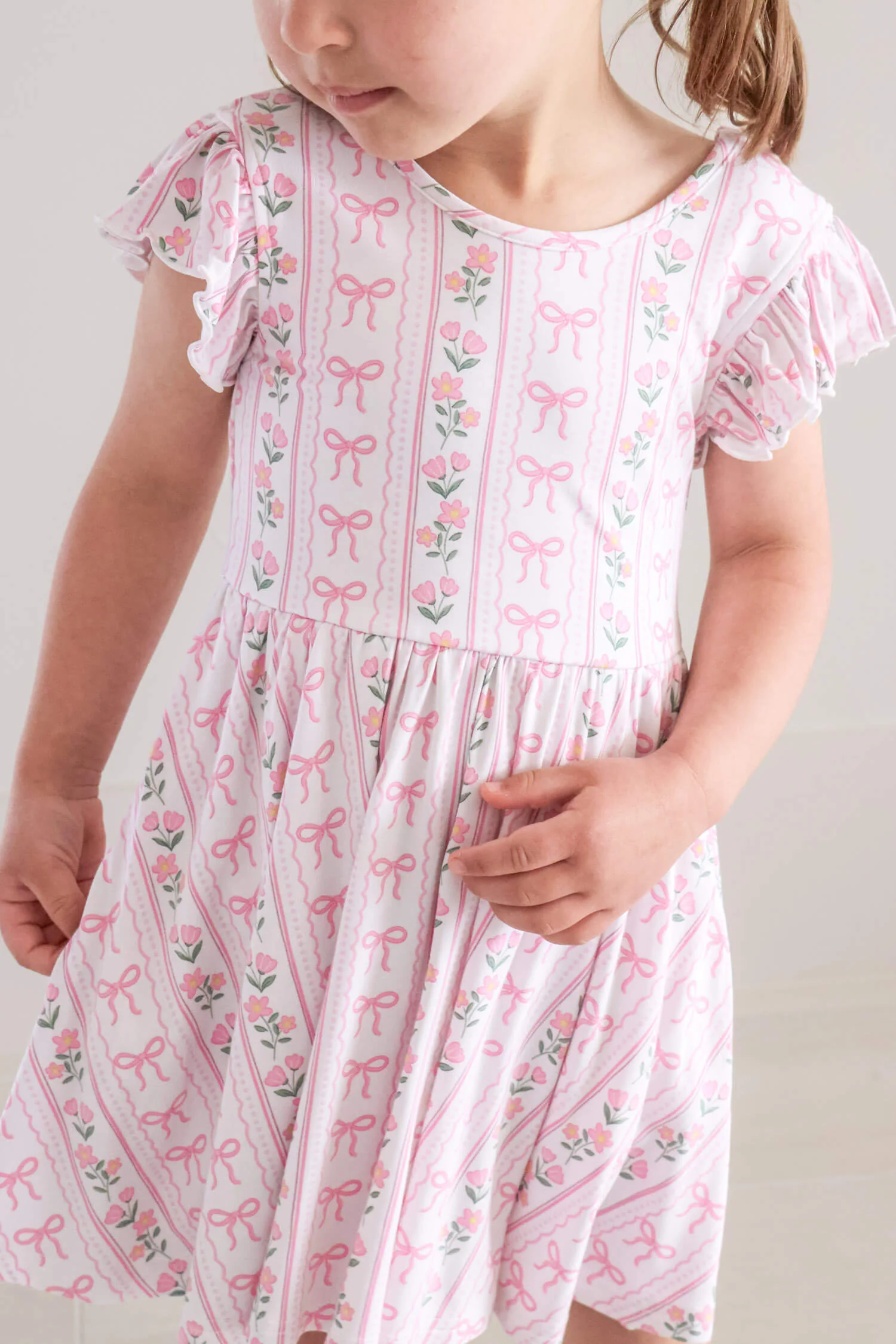Ruffle Twirl Dress | Coquette Garden - Image 5