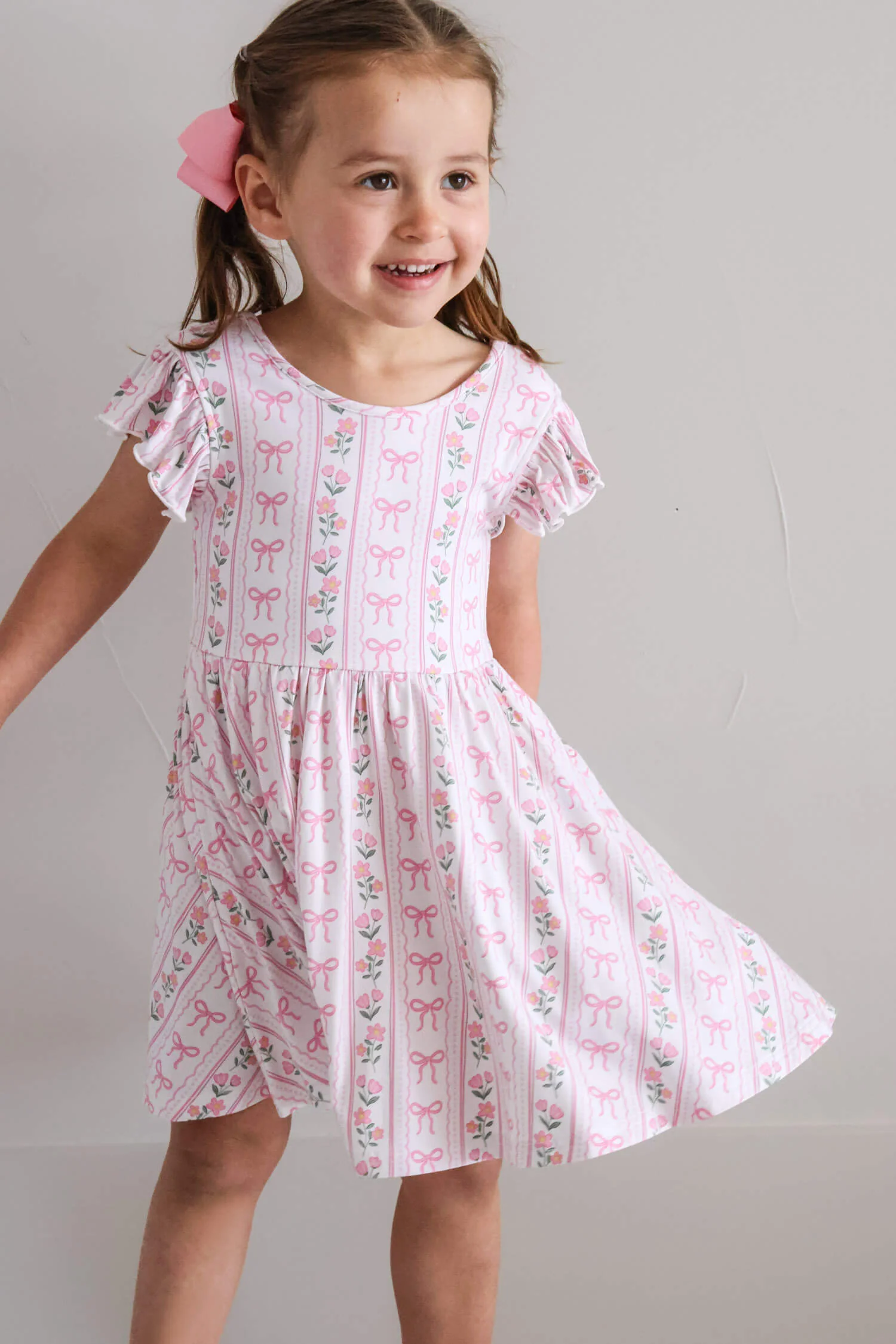 Ruffle Twirl Dress | Coquette Garden - Image 7