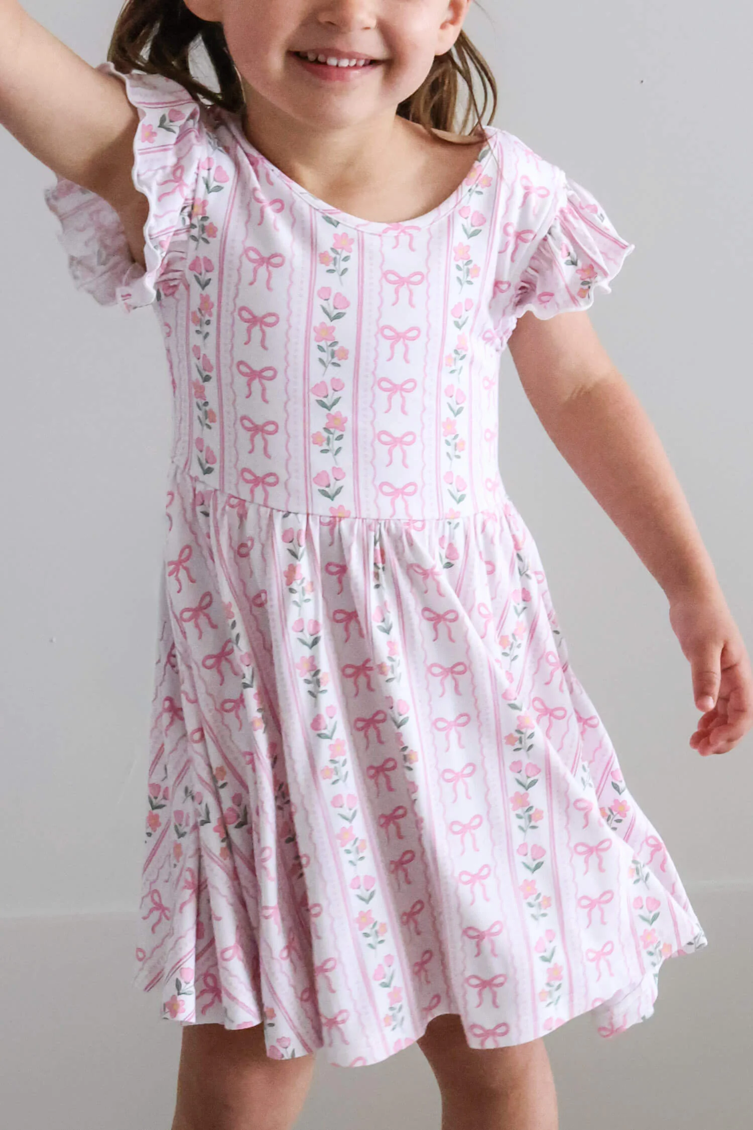 Ruffle Twirl Dress | Coquette Garden - Image 8