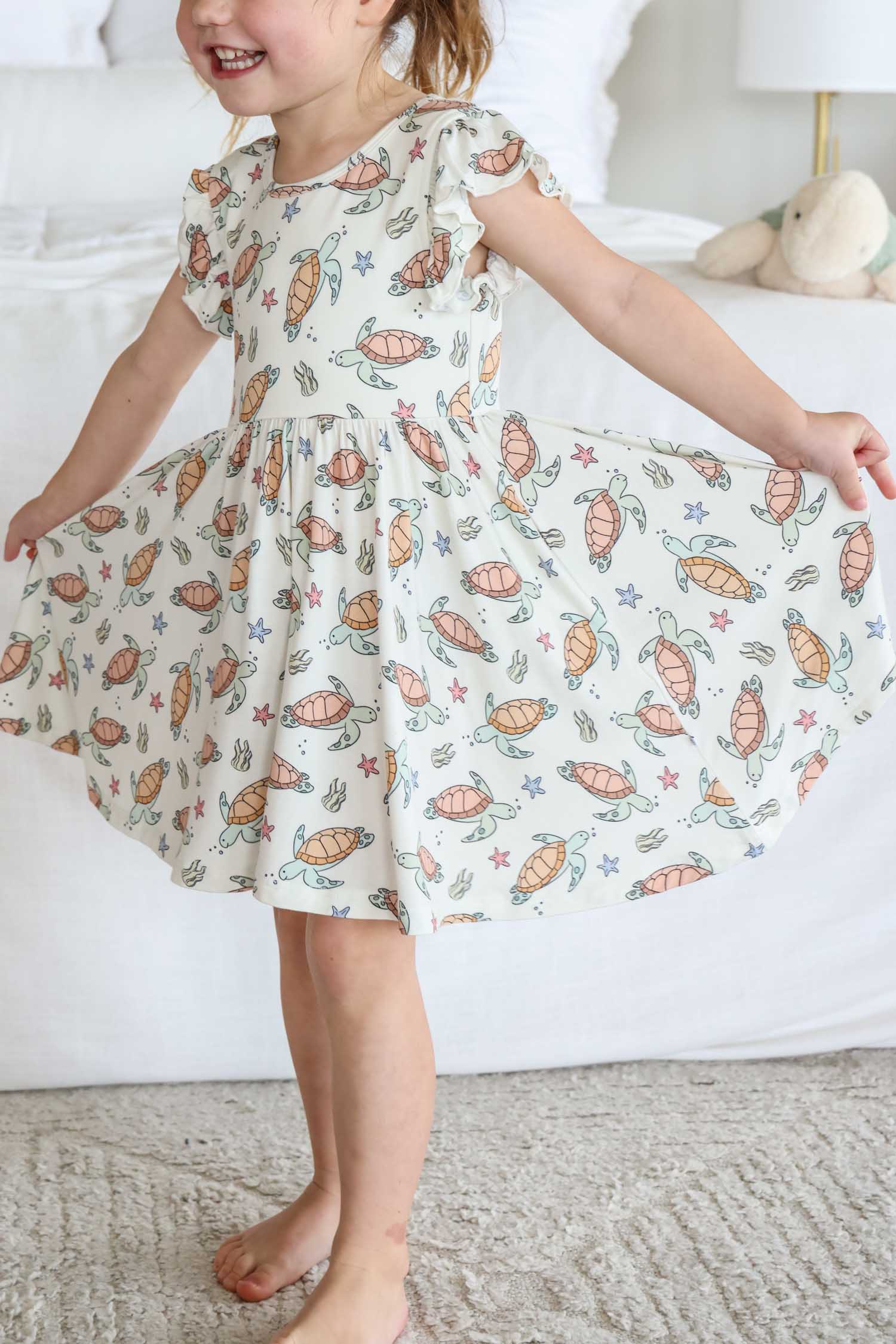 Ruffle Twirl Dress | Turtley Rad - Image 4
