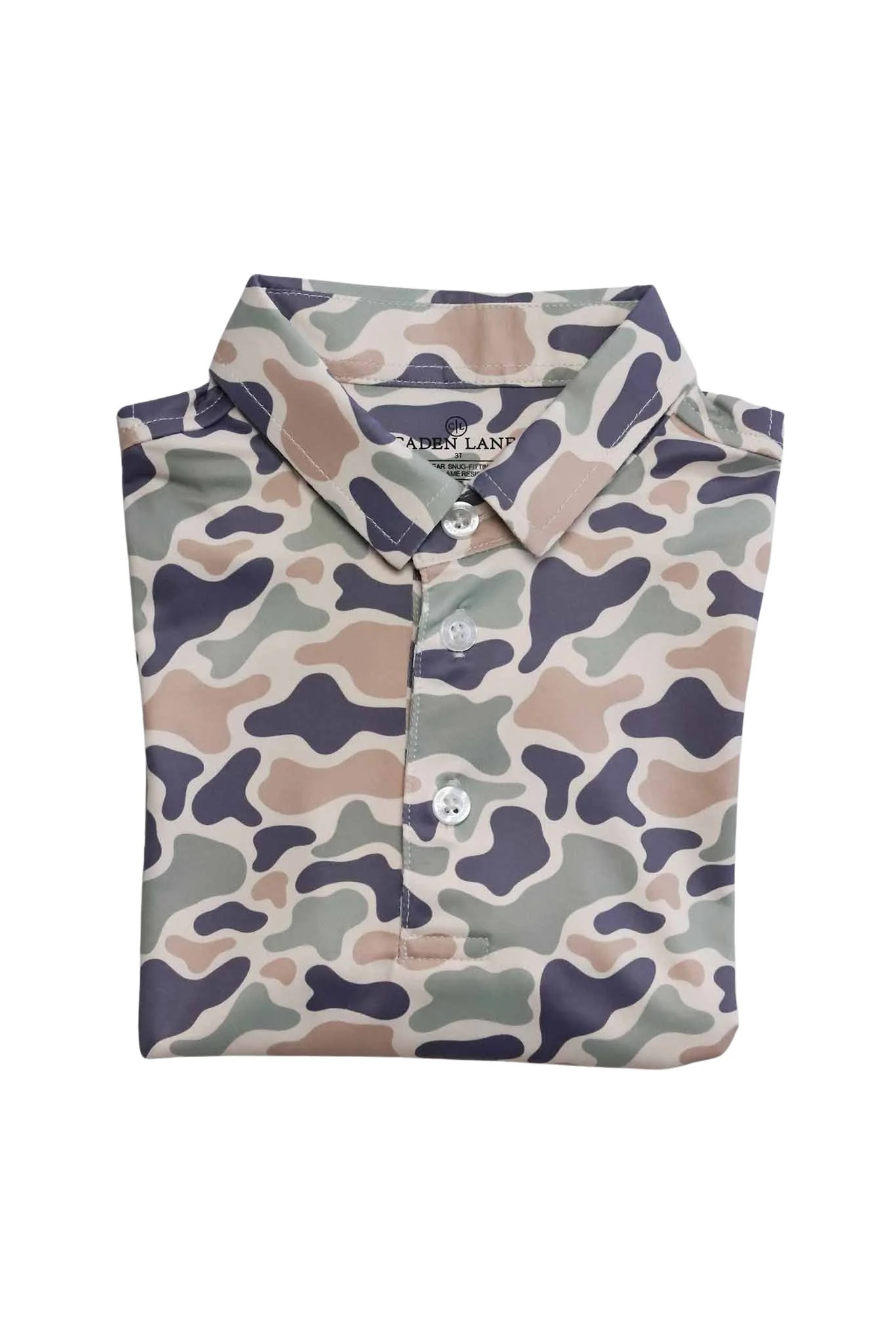 Daddy & Me Matching Short Sleeve Polos | Camo Cutie - Image 6
