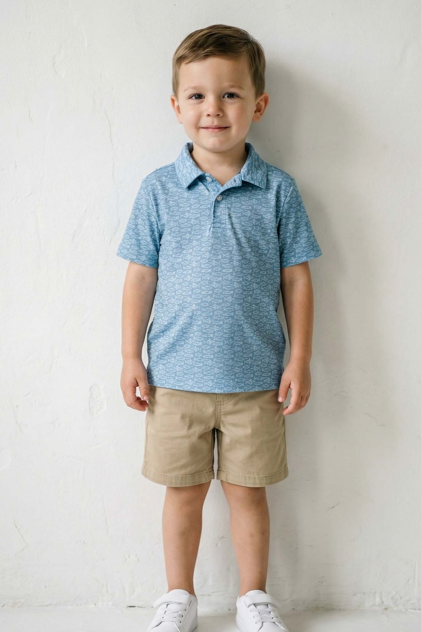 Short Sleeve Polo | Reel Legends - Image 3