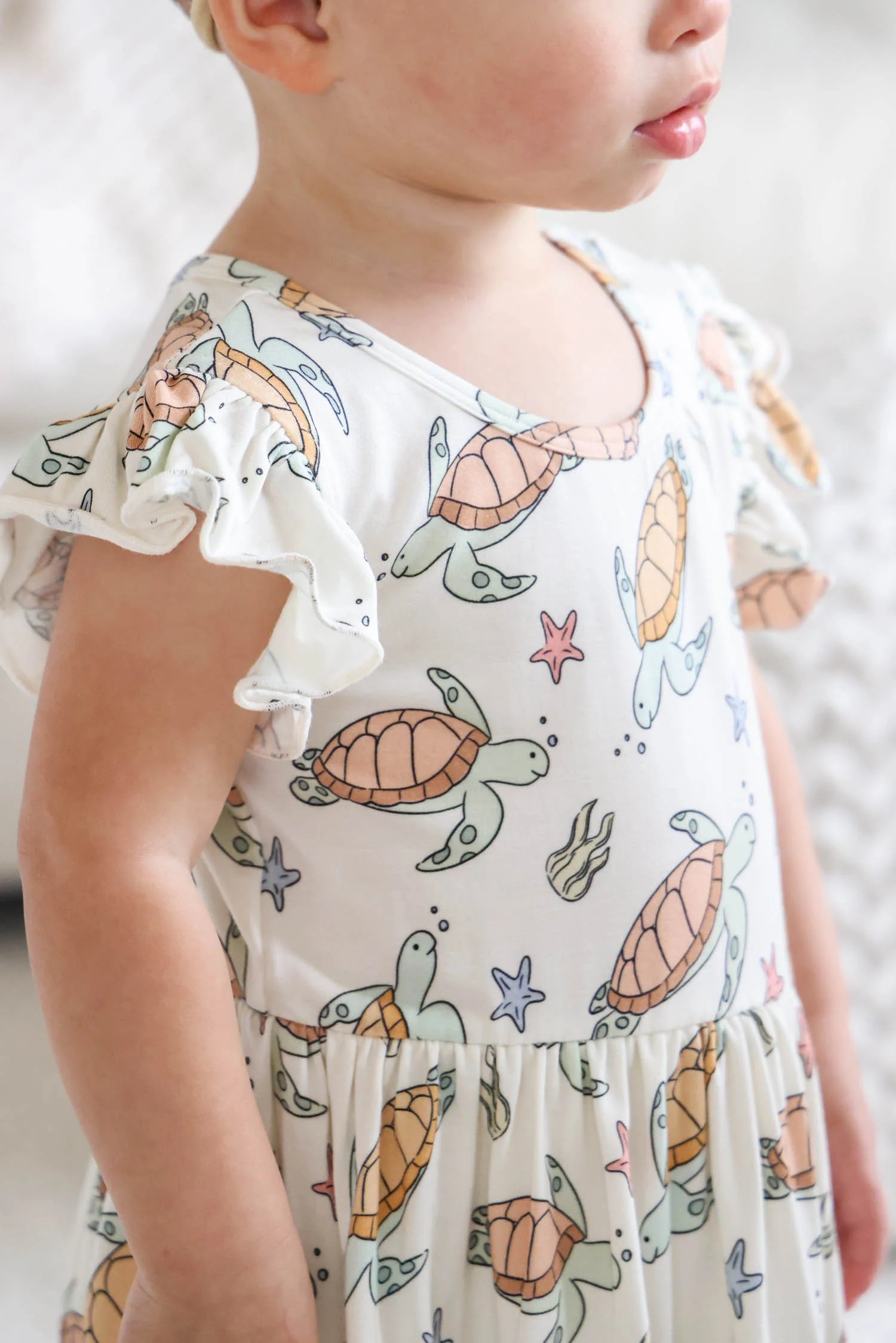 Sleeveless Twirl Bodysuit | Turtley Rad - Image 3