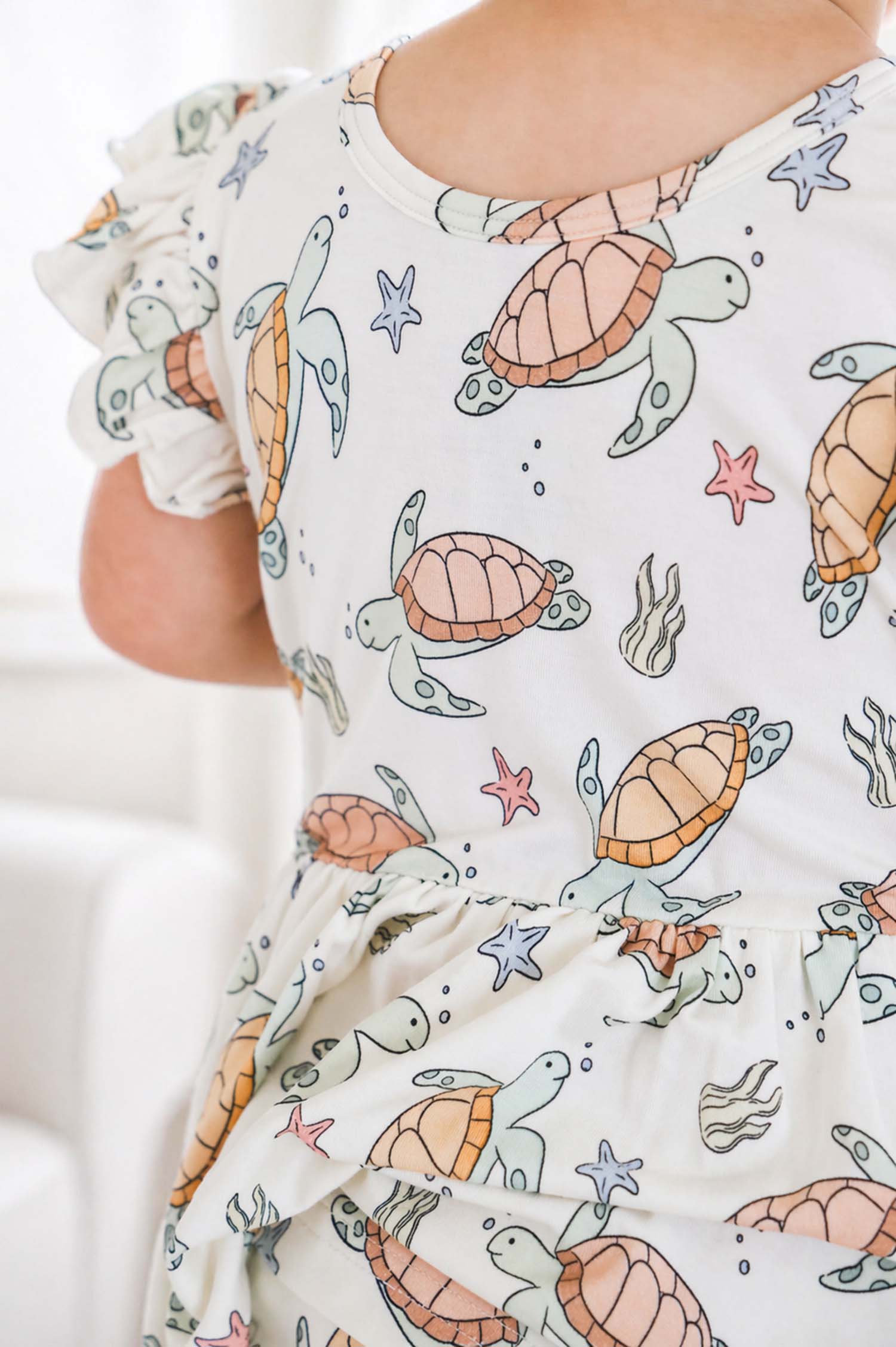 Sleeveless Twirl Bodysuit | Turtley Rad - Image 8