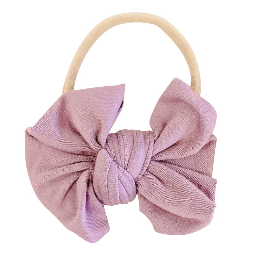 Solid Knit Bow Headbands - Image 4