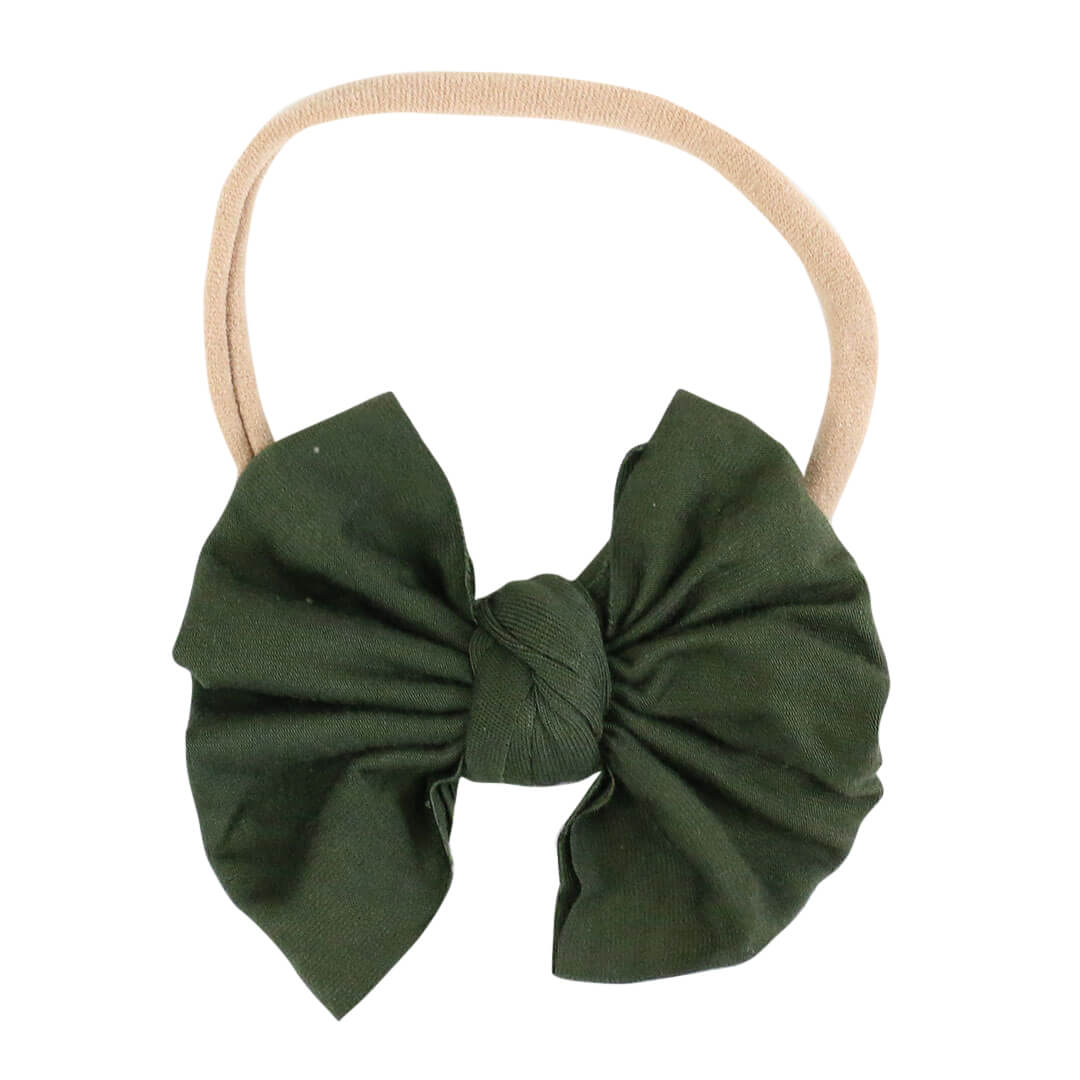 Solid Knit Bow Headbands - Image 6