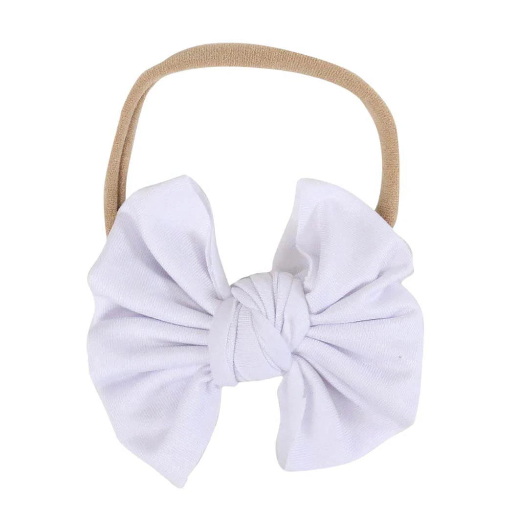 Solid Knit Bow Headbands - Image 8