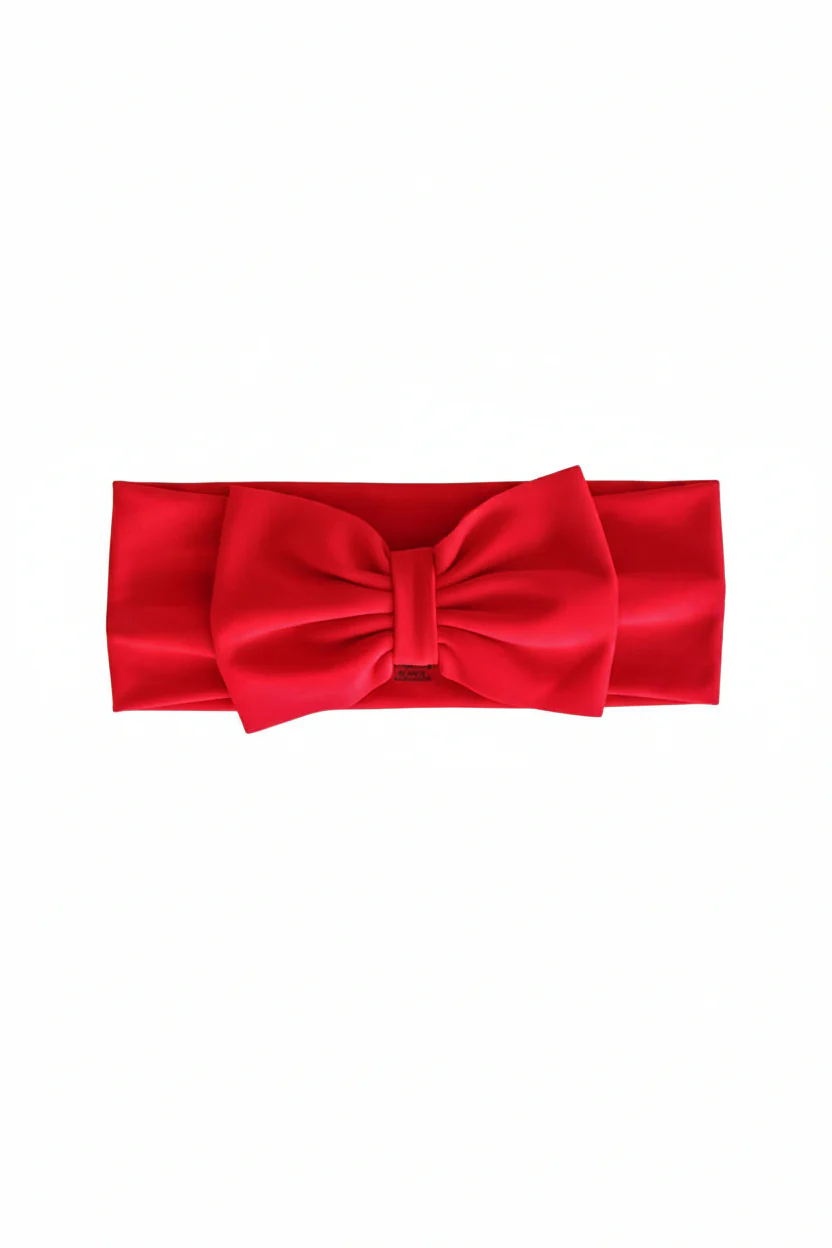 Swim Bow | Sparkler Red