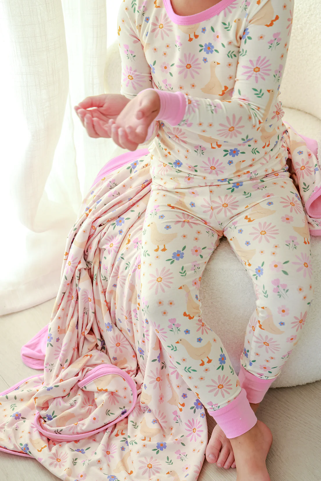Two Piece Bamboo Pajama Set | Loosey Goose - Image 8