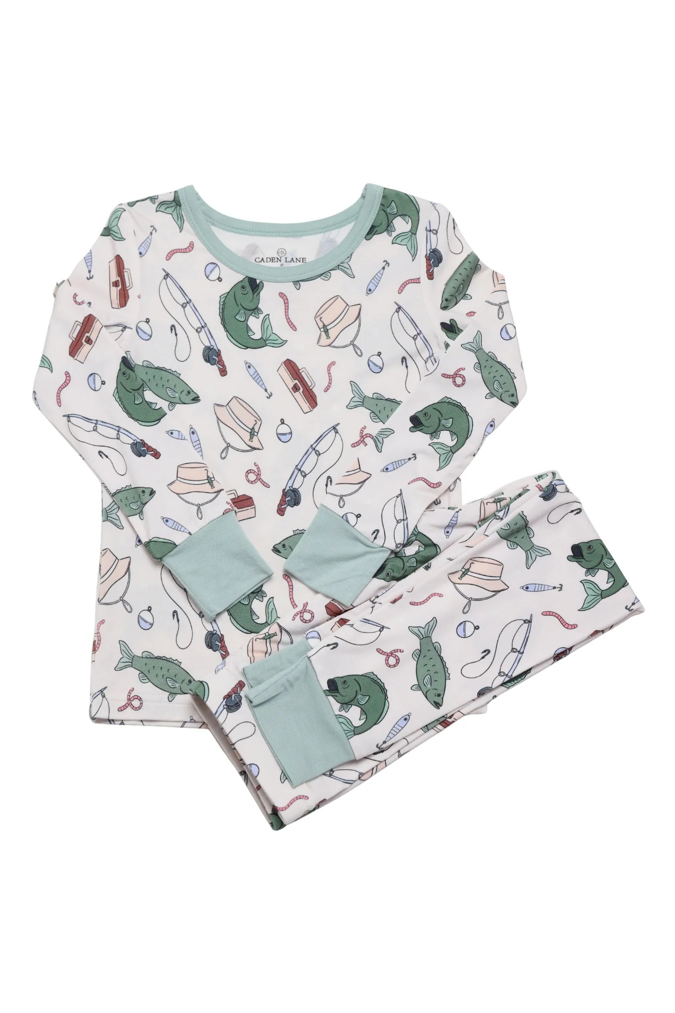 Two Piece Bamboo Pajama Set | Off the Hook - Image 2