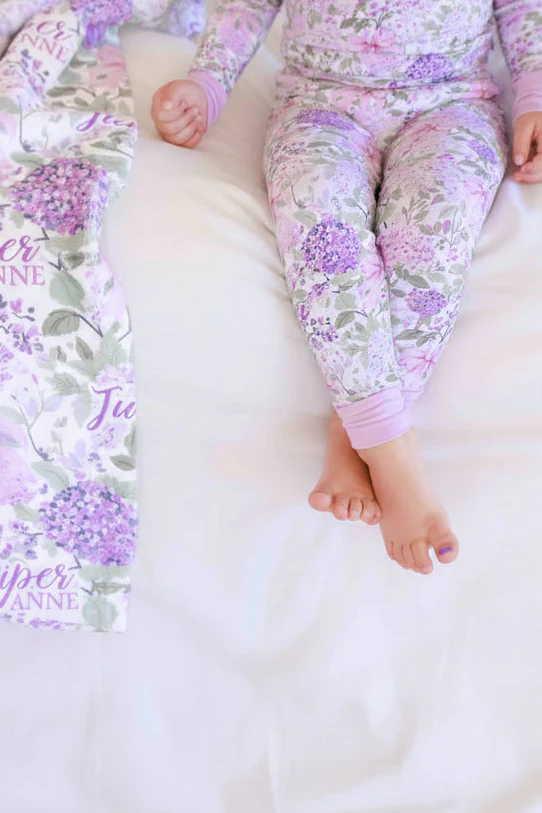 Two Piece Pajama Set | Lavender Lullaby - Image 5