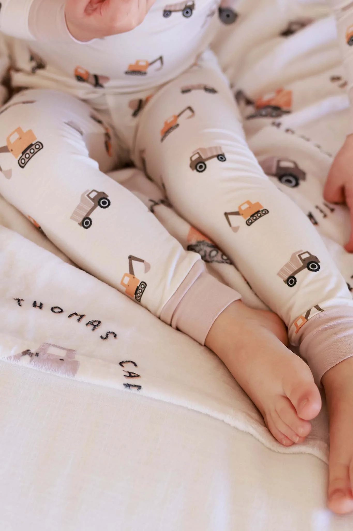 Two Piece Pajama Set | Little Builder - Image 8