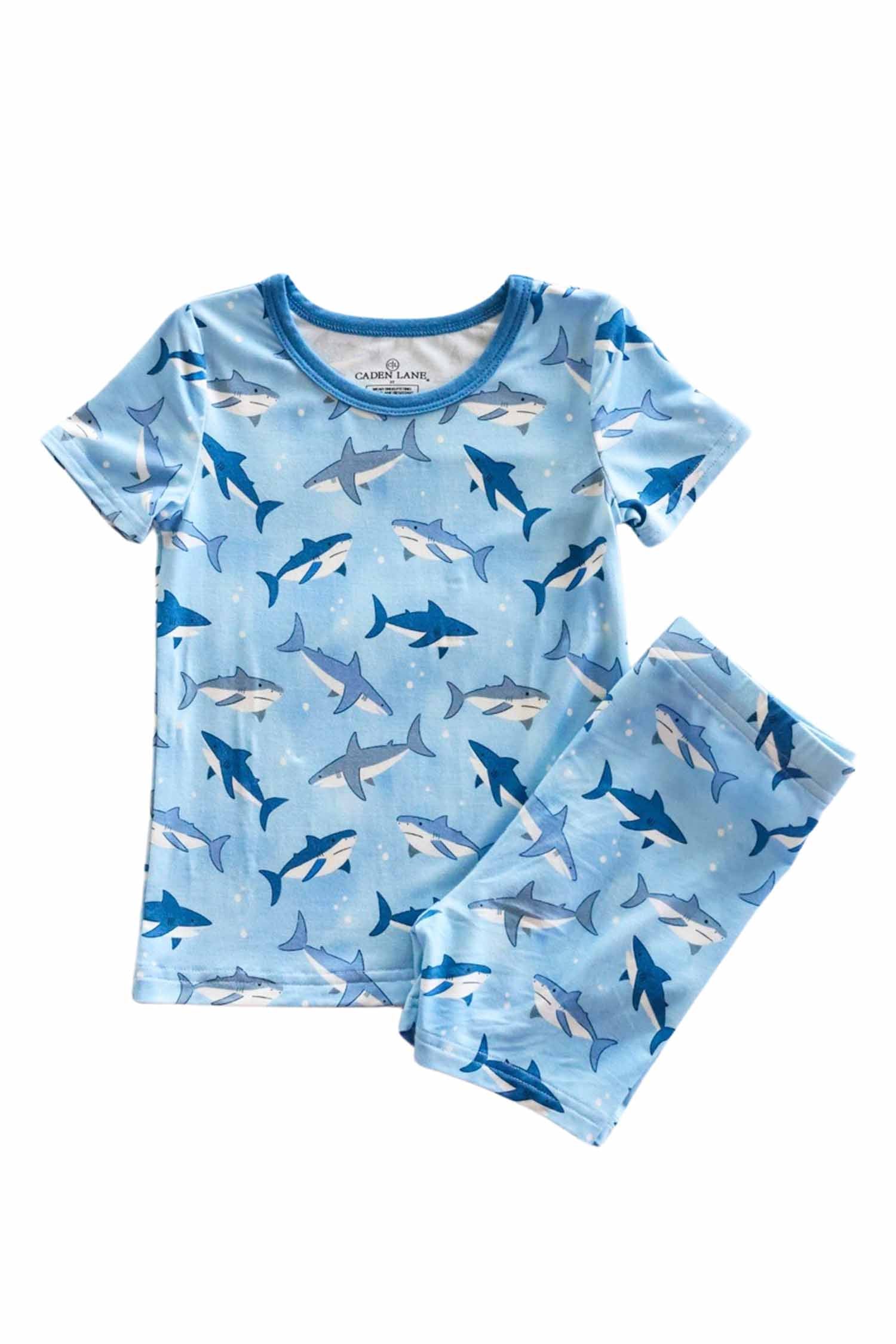 Two Piece Short Pajama Set | Fin Friends - Image 2