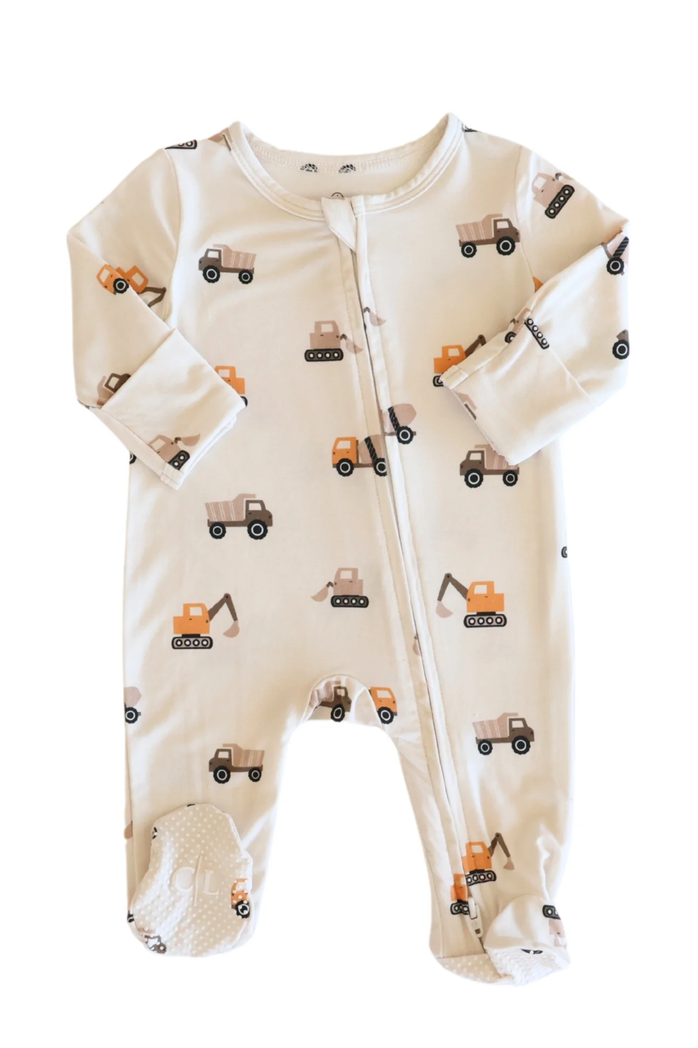 Zipper Footie | Little Builder - Image 3